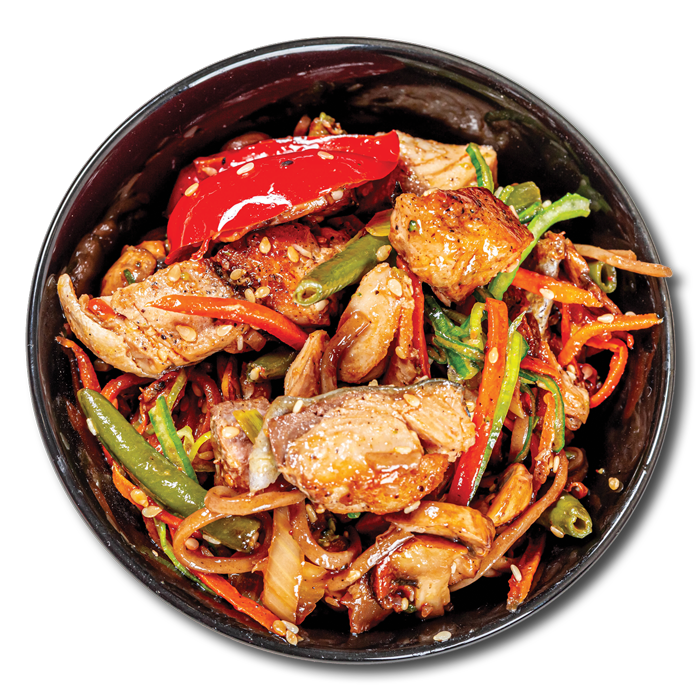 This is an image of Buckwheat Noodle Soba